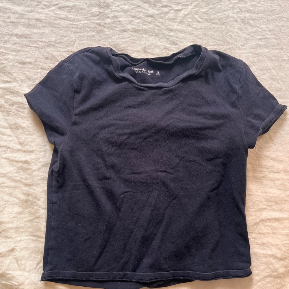 Abercrombie & Fitch Soft Black Tee